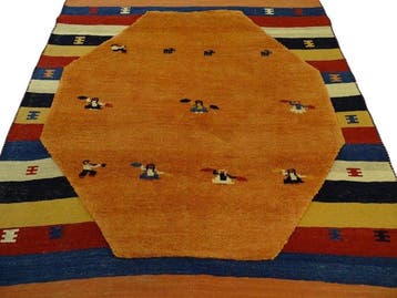 Gabbeh - Gereinigd - Vloerkleed - 188 cm - 175 cm, Nieuw