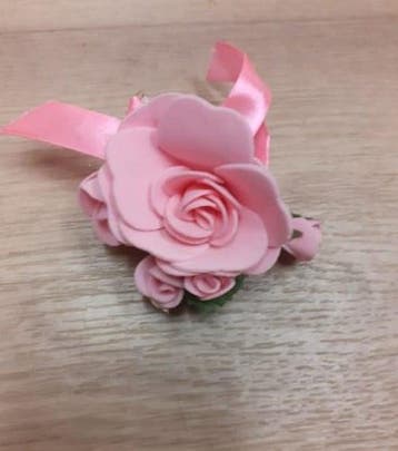 Polscorsage Roze bandje van elastisch Kant klaar, Ophalen of Verzenden, Nieuw