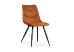 Eetkamerstoel Crazy - eetkamerstoelen - Cognac, Huis en Inrichting, Nieuw, Overige materialen
