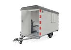 Anssems PTS 1400 Schaftwagen + Toilet Gesloten Aanhangwagen, Auto diversen, Aanhangers en Bagagewagens, Ophalen of Verzenden, Nieuw