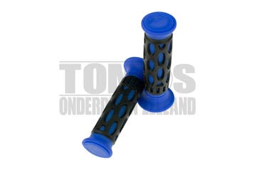 Handvatset Two Tone zwart / blauw 22mm / 24mm universeel, Ophalen of Verzenden, Nieuw, Tuning