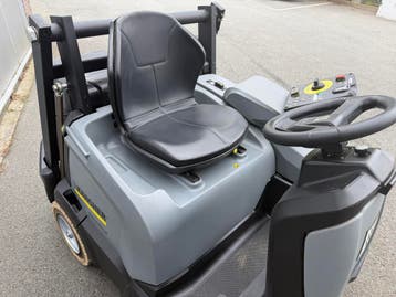 KARCHER Veeg-/zuigmachine KM 105/110 R Bp, Doe-het-zelf en Verbouw, Ophalen of Verzenden, Gebruikt