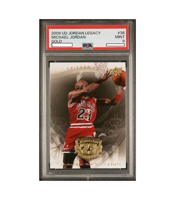2009 Upper Deck Jordan Legacy Michael Jordan - Gold - #38, Nieuw