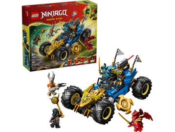 LEGO Ninjago 71856 - Jays transformerende auto - 2-in-1 met, Verzamelen, Verzenden, Zo goed als nieuw