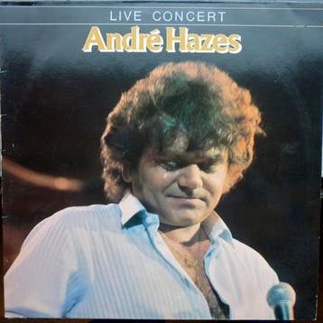 André Hazes - Live Concert, Cd's en Dvd's, Vinyl | Pop, Ophalen of Verzenden, Gebruikt