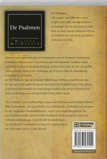 De Psalmen / Telos 9789063534554 W. MacDonald, Verzenden, Gelezen, W. MacDonald