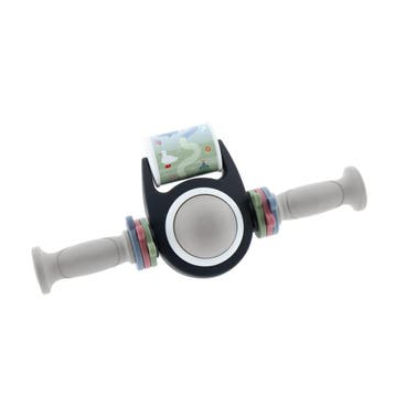 Qibbel toybar warm grijs handvat, Fietsen en Brommers, Fietsaccessoires | Fietsstoeltjes, Verzenden, Nieuw