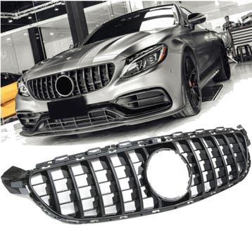 Grille geschikt voor Mercedes W205 C63 Panamericana (ALLÉÉN