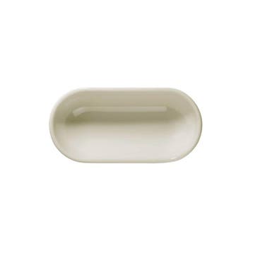 GGM Gastro | (24 stuks) Schaal - TEOS - Porselein - ovaal -, Verzenden, Nieuw, Kom(men)