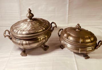 Tureen - Tin, Antiek en Kunst