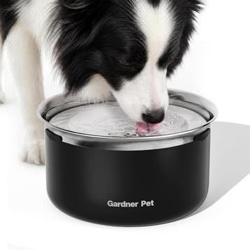 Honden waterbak 3,85L RVS | Retourdeal 33% Korting, Ophalen of Verzenden, Anti-knoei, Zo goed als nieuw