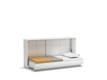 GRATIS MATRAS | Opklapbed 722 90x200 + montage, 90 cm, Eenpersoons, Verzenden, Nieuw