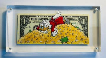 Lex (1979) - Uncle Scrooge “My Passion” Dollar Bill -frame