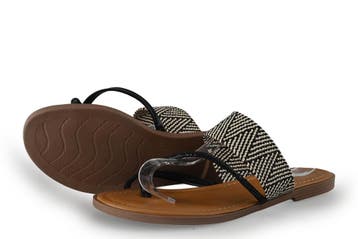 Graceland Slippers in maat 41 Zwart, Slippers, Verzenden, Zwart, Zo goed als nieuw