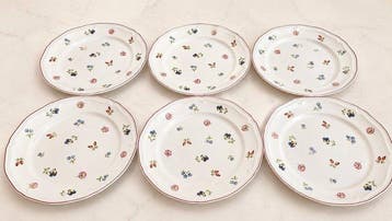 Villeroy & Boch - 6 Grandes Assiettes - Tafelservies voor 6, Antiek en Kunst