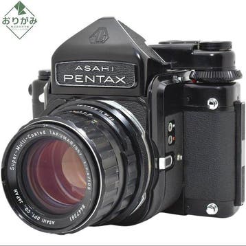 Asahi, Pentax 6x7 TTL + Super-Multi-Coated Takumar 2.4/105mm, Audio, Tv en Foto, Fotocamera's Analoog, Nieuw