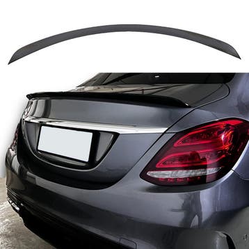 Achterspoiler zwart glans geschikt voor Mercedes W205