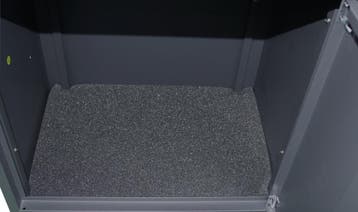 Pakketbrievenbus Antraciet Houtlook | Premium | OP=OP, Tuin en Terras, Brievenbussen, Staal, Staande brievenbus, Nieuw, Ophalen of Verzenden