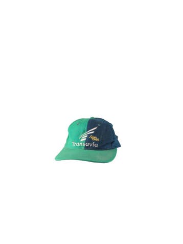 Transavia Caps, Beanies & hats Heren maat M Groen Vintage, Kleding | Heren, Ophalen of Verzenden, Nieuw, Transavia