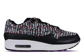 Nike Air Max 1 Just Do It Black • 40 40.5 41 42.5 44 44.5 45, Ophalen of Verzenden, Nieuw, Nike, Sneakers of Gympen