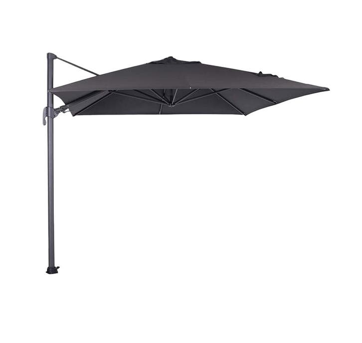 Garden Impressions Hawaii S 250x250cm zwart - Parasol, Tuin en Terras, Parasols