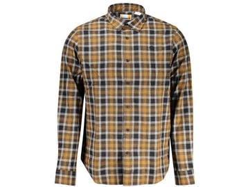 Plaid Regular Fit Overhemd - Lange Mouwen - Bruin, Verzenden, Nieuw