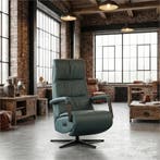 Leren relaxfauteuil met hartbalans Core - Toledo Whale, Huis en Inrichting, Fauteuils, Bohemian, Industrieel, Modern, Scandinavisch
