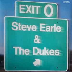 LP gebruikt - Steve Earle &amp; The Dukes - Exit 0 (Europ..., Cd's en Dvd's, Verzenden, Zo goed als nieuw, Overige formaten