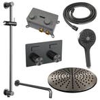 Brauer Gunmetal Carving Thermostatische Regendoucheset, Ophalen of Verzenden, Nieuw