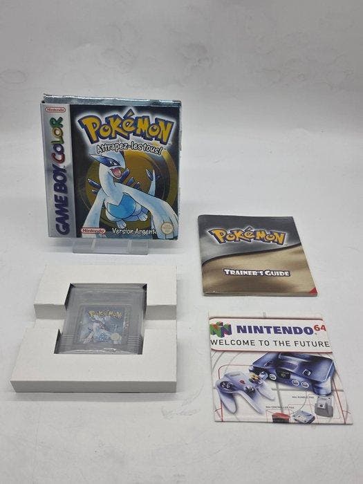 Nintendo - Gameboy Color - Pokémon Silver Version Argent, Spelcomputers en Games, Spelcomputers | Overige Accessoires