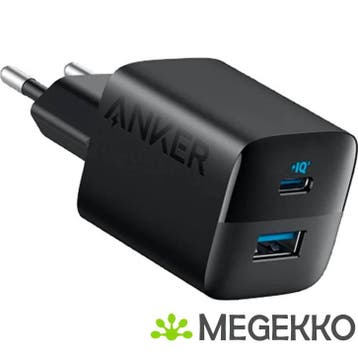 Anker 323 Compacte Universele Oplader 33W Zwart, Verzenden, Nieuw, Anker