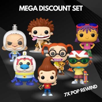 [MEGA DISCOUNT BUNDLE] 7X Funko Pop Rewind Nickelodeon, Verzenden, Nieuw
