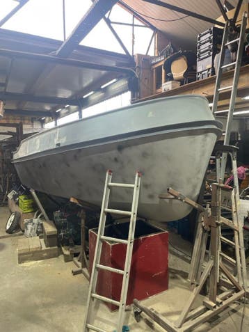 Brutus Boten BR1 | casco sloep en/of gecoat of vaarklaar, Watersport en Boten, Overige merken, Staal, Binnenboordmotor, Overige brandstoffen