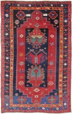 Russische antiek Kaukasisch Ghazni Kazak Shirvan ouder dan, Nieuw