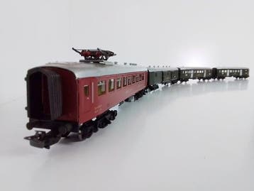 Märklin H0 - Modeltrein (4) - 4 x Rijtuigen tin plate - SBB, Hobby en Vrije tijd, Nieuw