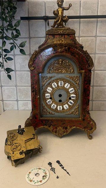 Pendule - kienzle - Hout, Brons - 1960-1970 - Stile A.Boulle