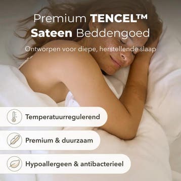 2dekans | Sjumo – Tencel Sateen Splittopper Hoeslaken –, Ophalen of Verzenden, Zo goed als nieuw