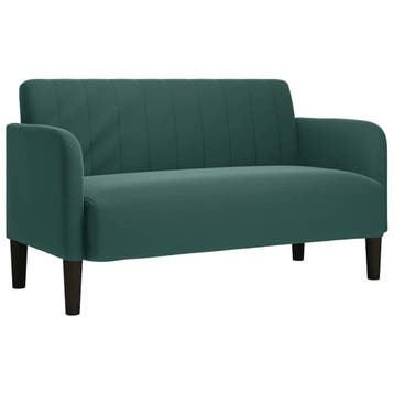 Loveseat fluweel groen | 59% Korting | Snel beslissen, Gebruikt, Minder dan 75 cm, Tweepersoons, Ophalen of Verzenden