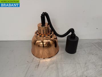 Scholl Koperen Warmtelamp Warmhoudlamp rond Brons 225 mm 250, Ophalen of Verzenden, Nieuw zonder verpakking
