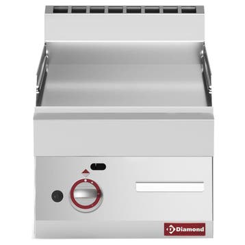 Diamond Bakplaat | ALPHA 650 | Gas | RVS Glad Oppervlak | 5., Ophalen of Verzenden, Nieuw in verpakking