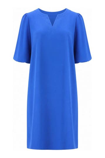 Smashed Lemon Jurk in maat 44 Blauw, Smashed Lemon, Verzenden, Zo goed als nieuw, Blauw