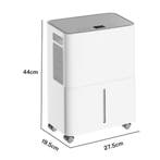 Compacte luchtontvochtiger 1600ml stil energiezuinig, Verzenden, Nieuw