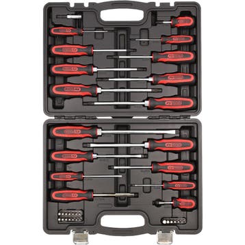 KS Tools ERGOTORQUEplus Schroevendraaier- en Bitset 39-delig, Verzenden, Nieuw