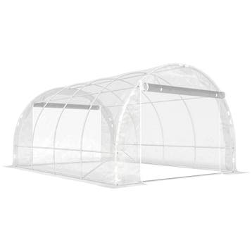 Polytunnel-Kas, Beloopbare Kas Met Gegalvaniseerd Stalen Fra, Verzenden