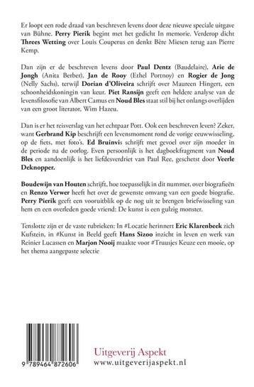 Bühne 9789464872606, Verzenden, Zo goed als nieuw