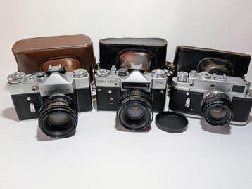 Zenit, Zorki B;EM;4 Meetzoeker camera (Zonder minimumprijs), Nieuw