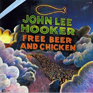 Lp - John Lee Hooker - Free Beer And Chicken, Cd's en Dvd's, Vinyl | Jazz en Blues, Verzenden, Nieuw in verpakking