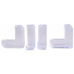 Benson Transparante hoekbeschermers - 90 graden - 4 stuks..., Doe-het-zelf en Verbouw, Hout en Planken, Ophalen of Verzenden, Nieuw