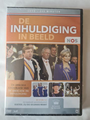 DE INHULDIGING IN BEELD NOS (3-DVD) (540 MINUTEN) (IN SEAL), Verzenden, Gebruikt