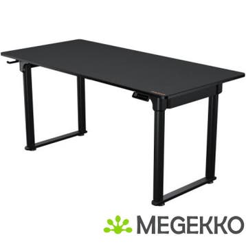 COUGAR Gaming E-GRAV 160 Hoogte Verstelbaar Bureau Zwart, Verzenden, Nieuw